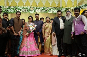 Celebs at Actor Bhagyaraj Son Wedding Reception